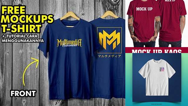 5210+ Mockup Kaos Psd Depan Belakang PSD Download