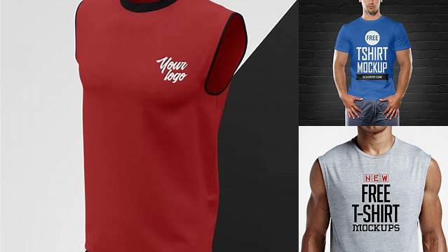 5219+ Muscle Tee Mockup Fully Editable PSD Template