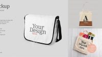 5225+ Sling Bag Mockup Digital Download