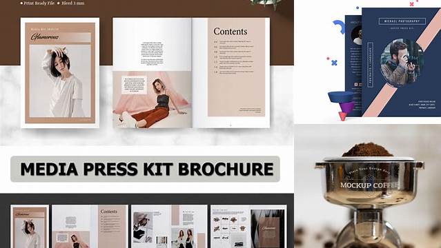 5228+ Press Kit Mockup Modern Free PSD Template