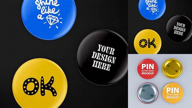 523+ Button Mockup Free Psd Smart PNG Image