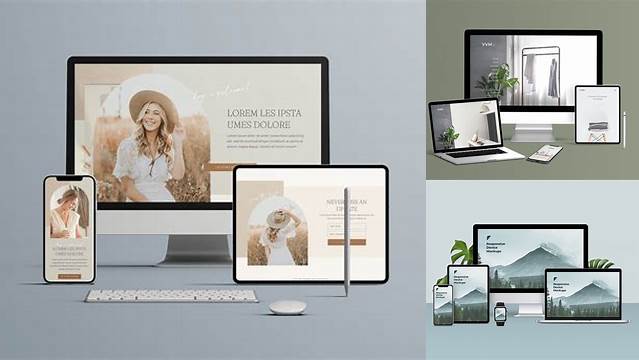 5231+ Responsive Web Design Mockup Template Digital Download