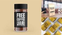 5239+ Instant Coffee Mockup High-Quality PSD