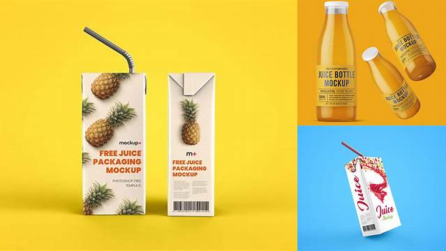 5250+ Juice Packaging Mockup Free Download Free