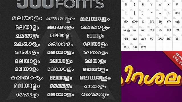 5251+ Malayalam Ttf Font Pack PSD Download