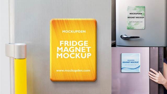 5252+ Magnet Mockup Free Download PSD Download