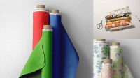 5258+ Fabric Roll Mockup Free Best for Showcase