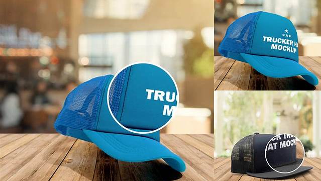 5267+ Trucker Hat Mockup Psd Free Easy Editable