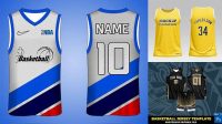 5271+ Basketball Jersey Template Photoshop Free Download Editable Photoshop File