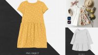 5274+ Kids Dress Mockup PSD Free Download