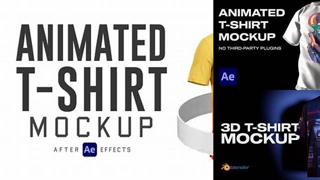 5279+ T-shirt Animated Mockup Free Hight Resolution