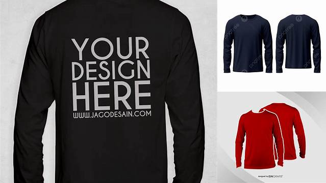 5283+ Mockup Kaos Lengan Panjang Cdr Download Free PSD