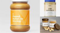 5292+ Peanut Butter Jar Mockup Free Download Easy Editable