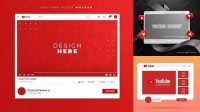 5293+ Mockup Youtube Free Digital Download