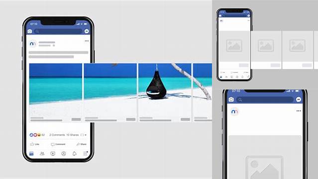 5295+ Facebook Carousel Ad Mockup Smart PNG Image