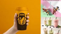 531+ Milk Tea Cup Mockup Digital Download