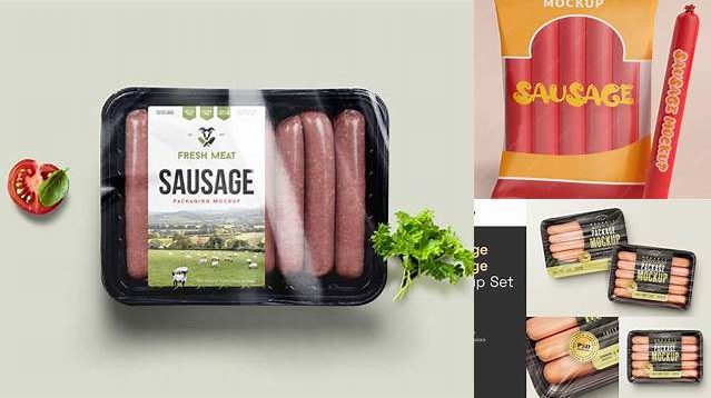 5311+ Sausage Packaging Mockup Free Digital Download