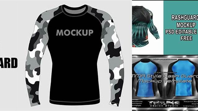 5323+ Rash Guard Mockup For Free Download