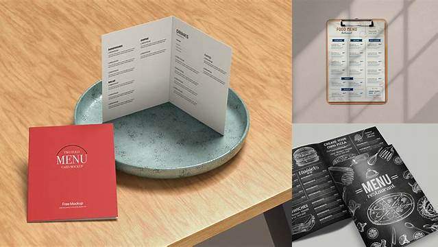 5329+ Menu Mockups High-Quality Creative PSD