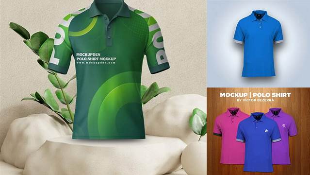 533+ Polo Mockup Free Professional PSD Mockup