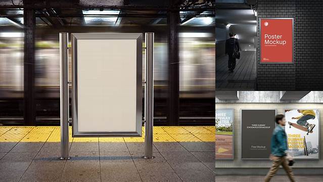 5333+ Subway Poster Mockup Premium Quality Freebie