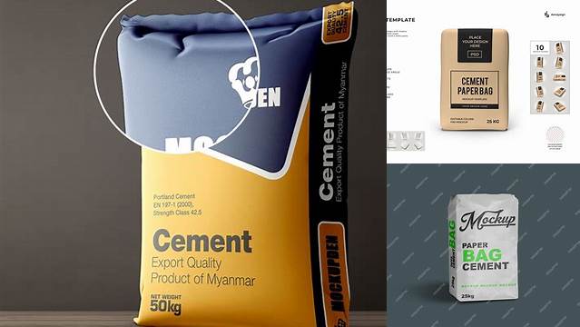 5336+ Cement Bag Mockup Include TIFF