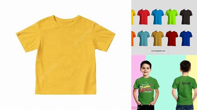 5342+ Free Download Mockup Kaos Anak Cdr Free PSD