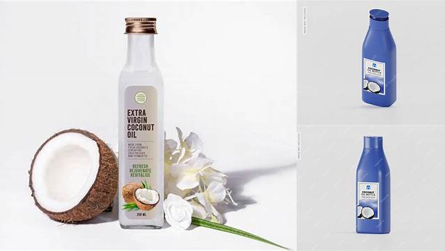 5345+ Coconut Oil Bottle Mockup Free Download Include TIFF