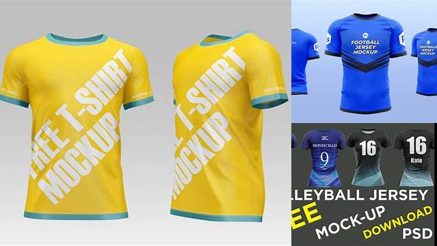 5345+ Sublimation Jersey Mockup Psd Free PSD