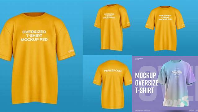 5359+ Mockup T Shirt Oversize PSD Free Download