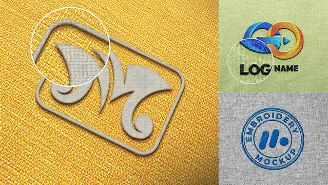 5366+ Embroidery Mockup Psd Free PSD