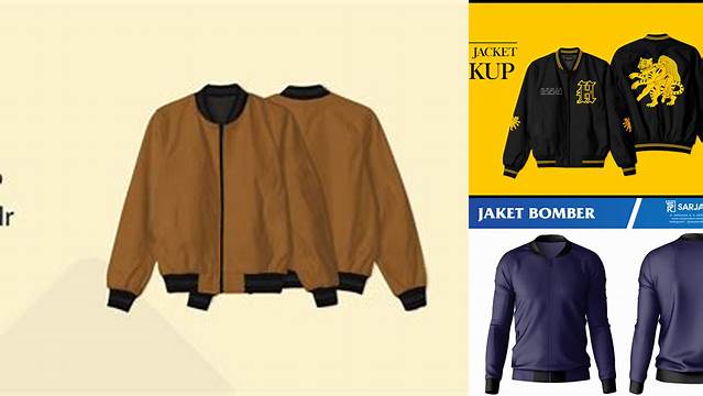 5367+ Mock Up Jaket Bomber Digital Download