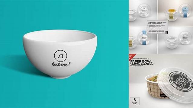 5368+ Plastic Bowl Mockup Download Free Editable PSD Template