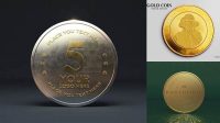 5371+ Gold Coin Mockup Psd Free PSD Download