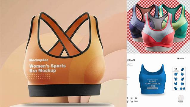 5380+ Sports Bra Mockup Premium Design Freebie