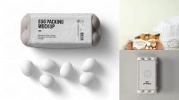 5384+ Egg Packaging Mockup Smart Layer PSD