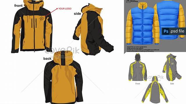 5384+ Mockup Jaket Gunung High-Resolution Graphic