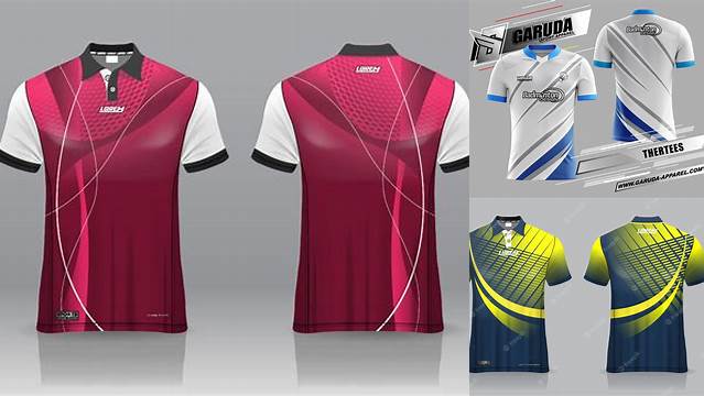 5390+ Jersey Badminton Mockup Free PSD