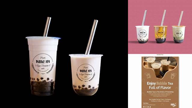 5390+ Mockup Milk Tea PSD Free Download