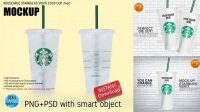 5408+ Starbucks Cold Cup Mockup Free Free PSD