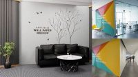 5409+ Office Wall Mockup Download Premium Free PSD