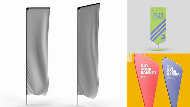 5410+ Telescopic Banner Mockup Psd Easy-to-Edit Photoshop Freebie