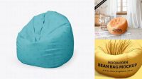 5411+ Bean Bag Mockup Free PSD