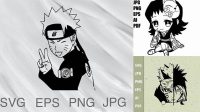 5411+ Free Anime Svg PSD Free Download