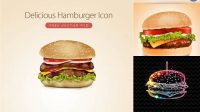 5412+ Graphic Burger PSD Download