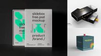 5418+ Slide Box Mockup Modern PSD Templates