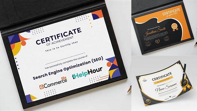 5420+ Certificate Mockup PSD Download