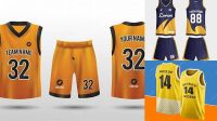 5421+ Jersey Basketball Mockup Free Digital Download