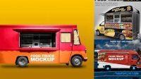 5425+ Food Truck Mockups PSD Free Download