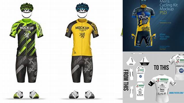 543+ Cycling Kit Mockup Free Mockup File Free Download